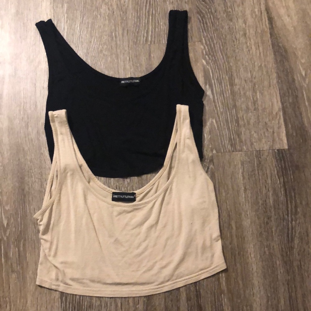 Pretty little thing medium crop tops